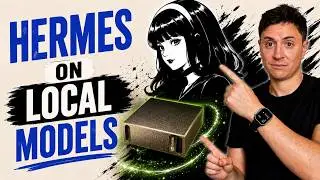 Hermes Agent powered by local models on the DGX Spark is basically magic