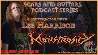 A conversation with Lee Harrison (Monstrosity/ Terrorizer)