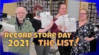 Record Store Day 2021 Drops - The RSD List - June 12th & July 17th