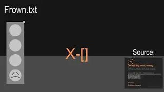 Something Went Wrong Island | Frown txt ANIMATED in G Major (FIXED)