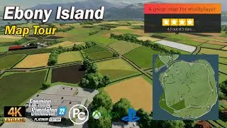 Ebony Island | Map Review | Farming Simulator 22