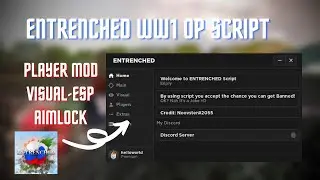 Entrenched Op Script | Aimlock | Visual-Esp | Player Mod | & More!!! | (2023) 
