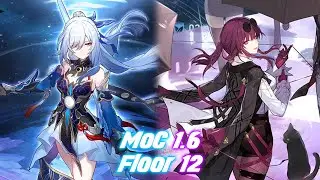[Honkai Star Rail MoC 1.6 - Light of Reignition] Floor 12 - E0 Jingliu x E0 Kafka