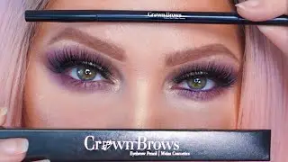 $7 BROW PENCIL THAT WORKS FOR SPARSE THIN OR NO EYEBROWS | MIDAS COSMETICS CROWN BROWS PENCIL