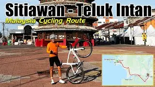 65km Sitiawan to Teluk Intan - Malaysia Cycling Route