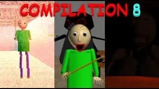Playing 3 Baldi mods - Baldi's basics mods compilation #8