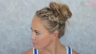 Simple and Cute Gym Hairstyle: See how easy it is.