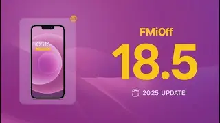 FREE & NEW 2025 - iPhone Open Menu FMI OFF By Unlock Tool [iOS 18.5] No Need Game Center On/Off