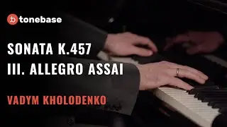 Vadym Kholodenko Performs Mozart C Minor Sonata – III. Allegro Assai