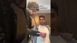 Now all of you know how to use a stethoscope. PS call out the mistakes we made