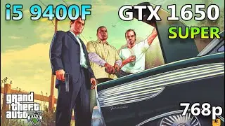 GTX 1650 Super | i5 9400F | GTA V Benchmark | Very High Settings