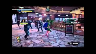 Me and Thomas having fun In Royal Flush Plaza