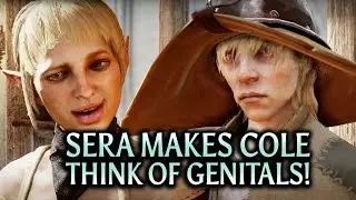 Dragon Age: Inquisition - Trespasser DLC - Sera makes Cole think of 
