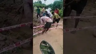 How to drill a hole in the ground with JCB #viral #Reels