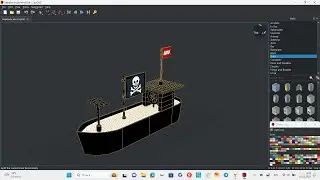 Научу вас делать 3D корабль в программе LeoCAD
