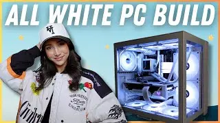 ALL WHITE PC BUILD | 4070 Ti Super | Lian Li Mini Tower