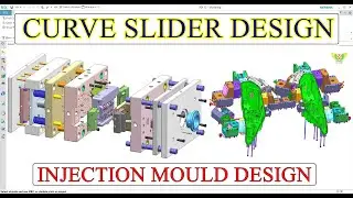 INJECTION MOULD DESIGN - how to design Slider in Injection Mold with Wear Plate, Heel Block, finger