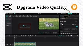 How to Convert Video to 4K in CapCut (Clip Enhance)