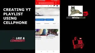 how to create youtube playlist in mobile