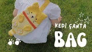 Tığ İşi Çanta Yapılışı / Crochet Bag Tutorial