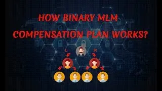 MLM Binary Plan | MLM Compensation Plan Explanation | Network Marketing Compensation Plan
