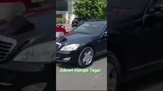 detik detik Presiden Jokowi kunjungan ke kota Tegal