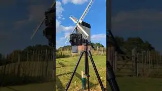 long exposure at mountnessing windmill #photography #longexposure #windmill #omsystem #essex