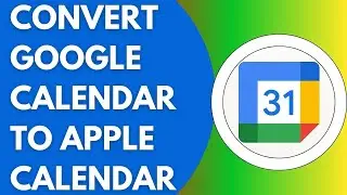 How To Convert All Google Calendar To Apple Calendar
