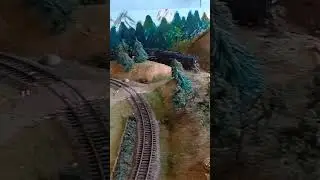 Паровоз Big Boy теперь на макете. #train #modeltrains #railway