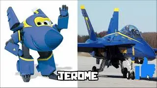 Super Wings Characters In Real Life | 4me