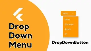 Flutter DropdownButton Tutorial - Create a Dropdown Menu in Flutter | Umairdev | Speed Code