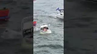 Trump Boat Parade Sinking in Lake Travis Viral Video