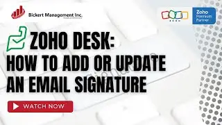 How to Add or Update an Email Signature in Zoho Desk