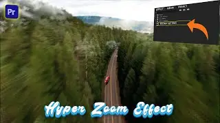 hyper zoom effect in premiere pro | directional blur in premiere pro tutorial