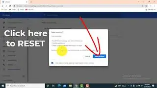 How to Reset Google Chrome Browser | Default Settings back | Easy Way|