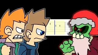 Friday Night Funkin - Zanta (Easy Guitar Tabs Tutorial)