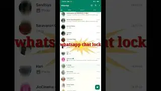 how to lock whatsapp chat in tamil