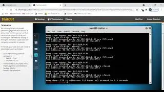 Scanning for Open Ports via nmap (linux)