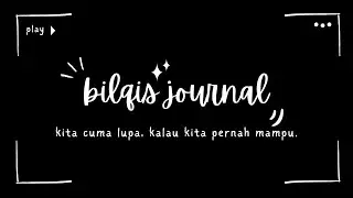 kita cuma lupa, kalau kita pernah mampu.