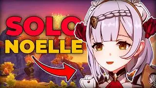 Puedes Pasarte el Genshin solo con Noelle? | Genshin Impact