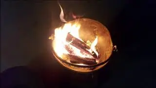 Potassium Nitrate and Open fire