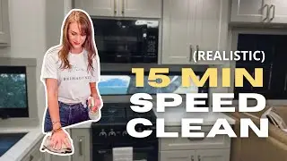 15-Minute Realistic Speed Clean: Tackle Your Kitchen in Record Time!