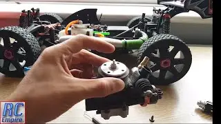 HPI Trophy Buggy 3.5, Full Engine Mount Replacement