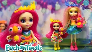 Кукла Попугайчик Пиччи Enchantimals Сестрички Энчантималс |