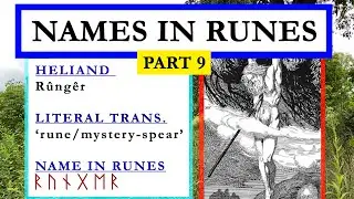 Old Saxon Personal Names Part 9 (Reganuuulf- Sigimôd)