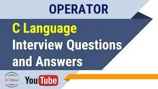 Operator - C language Interview Questions and Answers