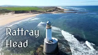 Magical Lighthouse of Rattray Head - Buchan - Scotland | 4K | DJI Mini 3 Pro