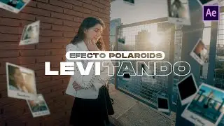EFECTO de video POLAROIDS levitando en AFTER EFFECTS (13 reasons why)
