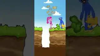 Huggy Wuggy Tree Planting Story #shorts #animation #memes