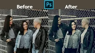 Cinematic Color Grading Effect | Photoshop Tutorial